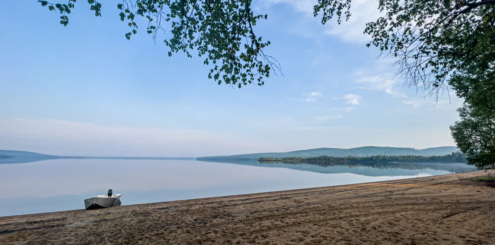 Sur l'eau à Notawissi